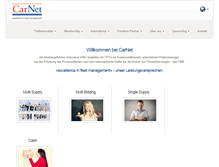Tablet Screenshot of car-net.com
